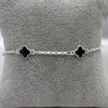 #PA338 - Pulsera Trébol Tipo Van Cleef Plata - A15/3.1