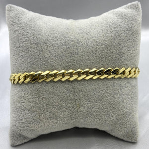 #PO10112 - Pulso Monaco Con Piedra Zirconia Oro 10K - 6.5 mm - H25/7.8