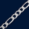 #PO115 - Pulso Cartier De Plata - 300 - 1.1 cm - CE35.4