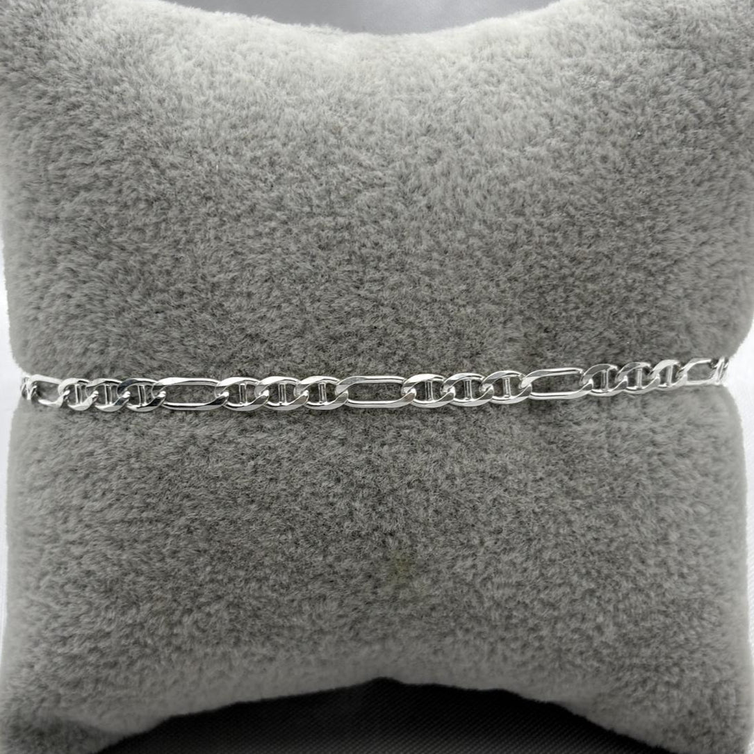 #PO131 - Pulso Figaro Gucci Plata - 080 - 3 mm - A05/2.8