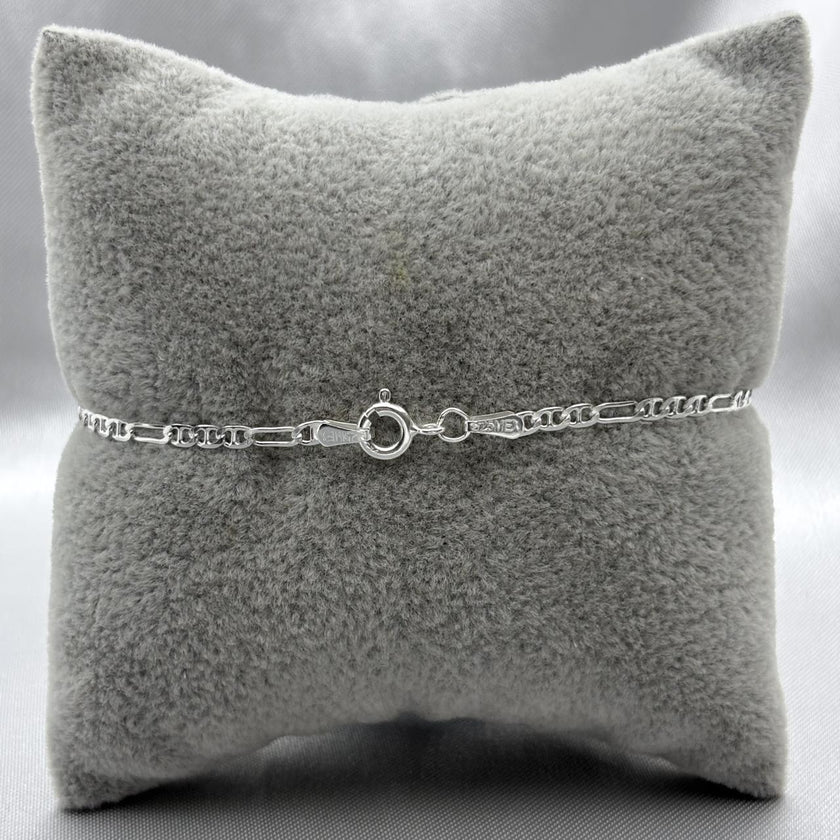 #PO135 - Pulso Figaro Gucci Plata - 060 - 2.5 mm - A05/1.8