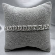 #PO199 - Pulso Tejido Chino Plata - 180 - 7 mm - A07/16.8