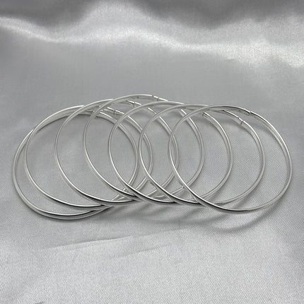 #SE101 - Semanario Ovalado Liso Terminado Almendrado Plata - A07/22.3