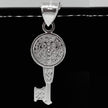 #D174 - Dije De Llave De San Benito Plata - A07/1.7