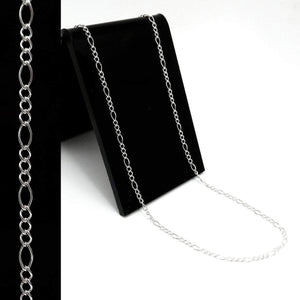 #CAD149 - Cadena Cartier Plata - 040 - 2 mm - CAD2.3