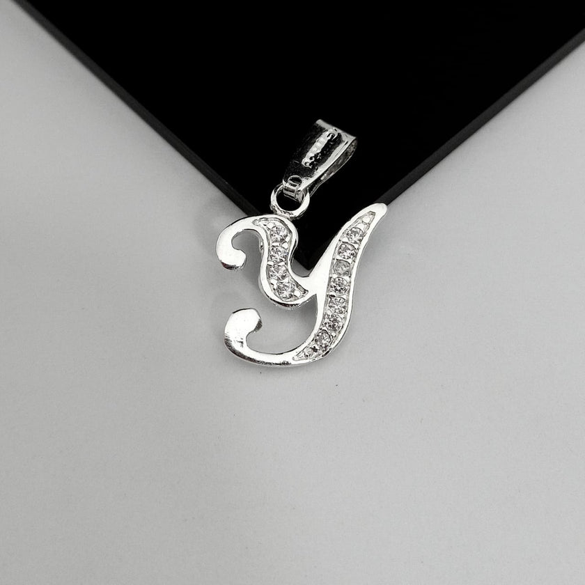 #D116 - Dije De Letra Con Zirconia De Plata - A10/1.2