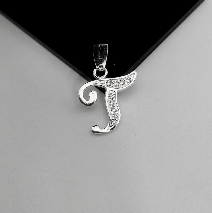#D116 - Dije De Letra Con Zirconia De Plata - A10/1.2