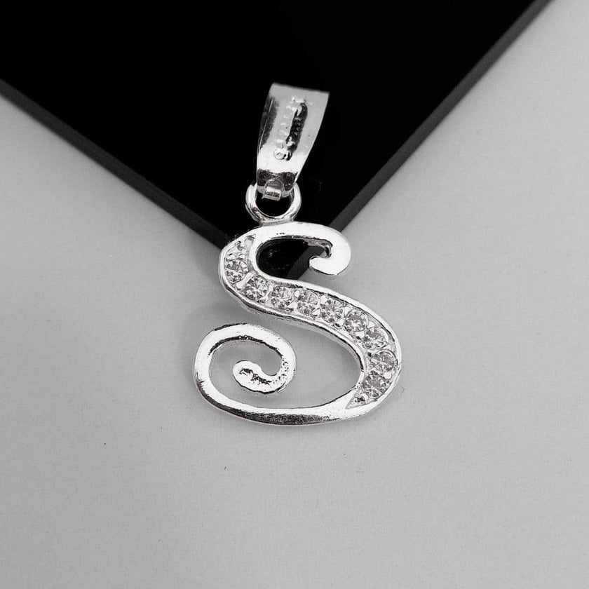 #D116 - Dije De Letra Con Zirconia De Plata - A10/1.2