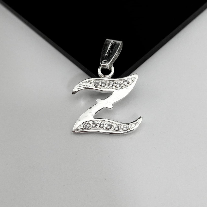 #D116 - Dije De Letra Con Zirconia De Plata - A10/1.2