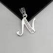 #D116 - Dije De Letra Con Zirconia De Plata - A10/1.2