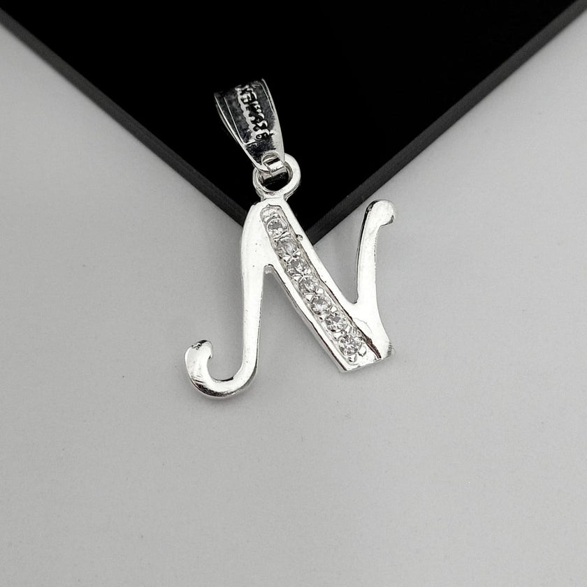 #D116 - Dije De Letra Con Zirconia De Plata - A10/1.2