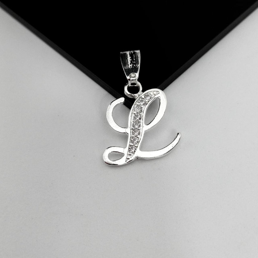 #D116 - Dije De Letra Con Zirconia De Plata - A10/1.2