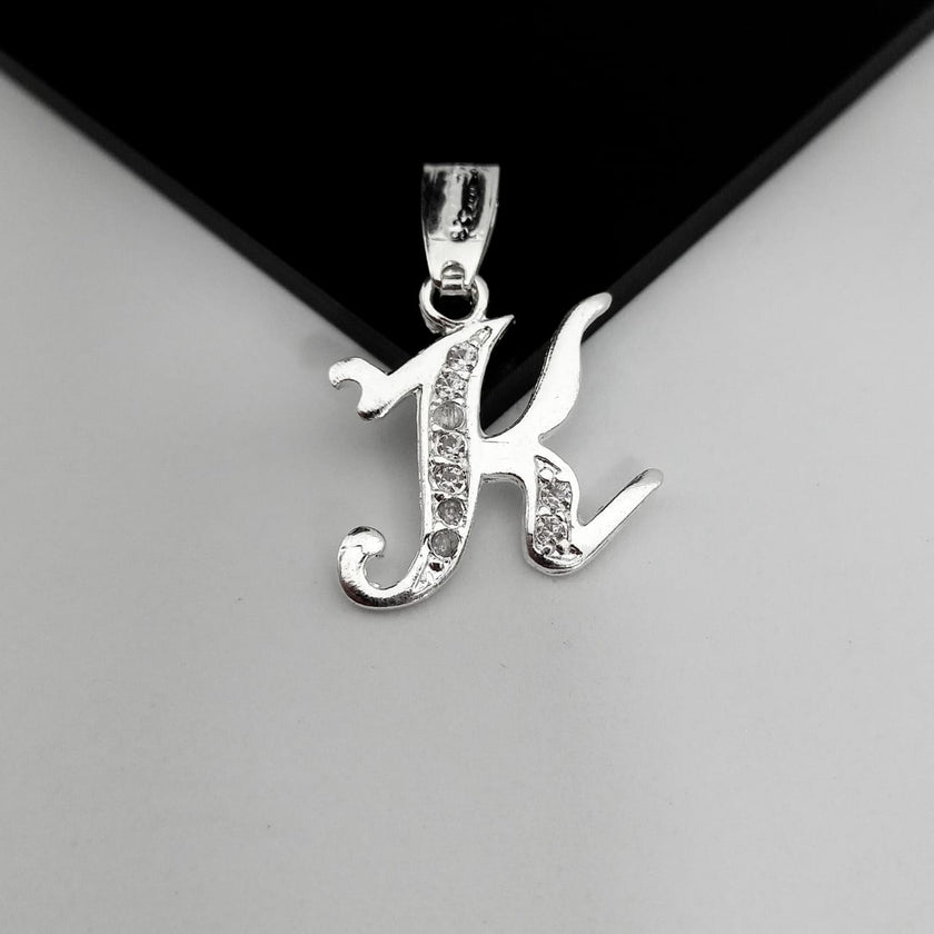 #D116 - Dije De Letra Con Zirconia De Plata - A10/1.2