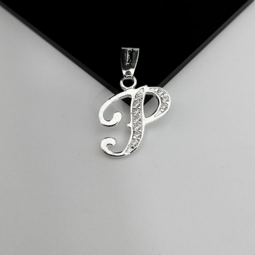 #D116 - Dije De Letra Con Zirconia De Plata - A10/1.2