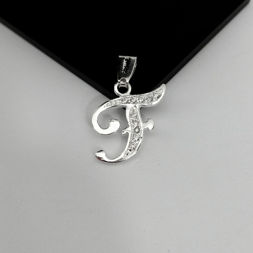 #D116 - Dije De Letra Con Zirconia De Plata - A10/1.2