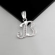 #D116 - Dije De Letra Con Zirconia De Plata - A10/1.2