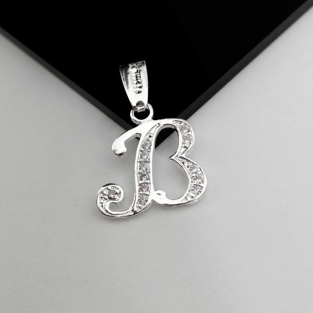#D116 - Dije De Letra Con Zirconia De Plata - A10/1.2