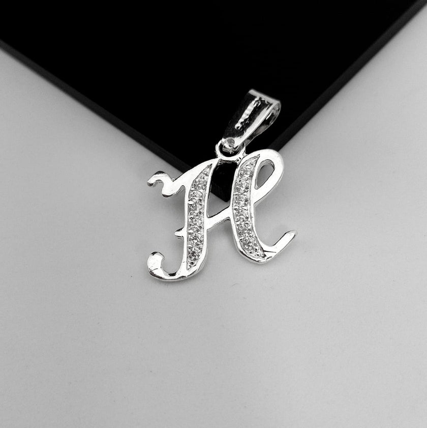 #D116 - Dije De Letra Con Zirconia De Plata - A10/1.2