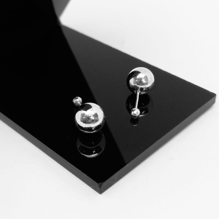 #BR131 - Broquel Bola/Dormilona De Plata - E13/ -E30/