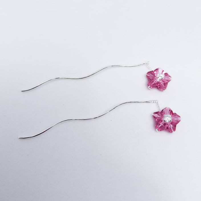 #AR136 - Arete Violador Swarovski - E65/