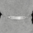 #ESC158 - Esclava De Cohete/Nave Espacial Plata - A13/3.5