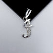 #D116 - Dije De Letra Con Zirconia De Plata - A10/1.2