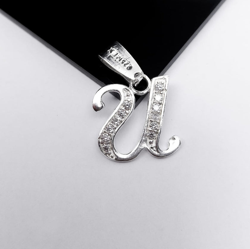 #D116 - Dije De Letra Con Zirconia De Plata - A10/1.2