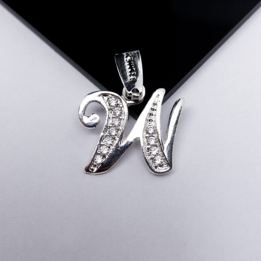 #D116 - Dije De Letra Con Zirconia De Plata - A10/1.2