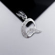 #D116 - Dije De Letra Con Zirconia De Plata - A10/1.2