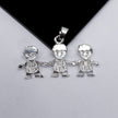 #D226 - Dije De 3 Niños o Niñas - A07/2.8