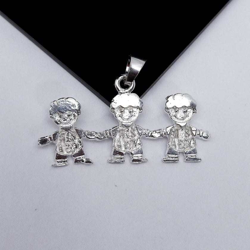 #D226 - Dije De 3 Niños o Niñas - A07/2.8
