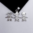 #D226 - Dije De 3 Niños o Niñas - A07/2.8