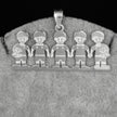 #D347 - Dije De 5 Niñas o Niños - B19/3.1