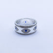 #AD136 - Anillo/Argolla De Ojo Turco - C14/5.4