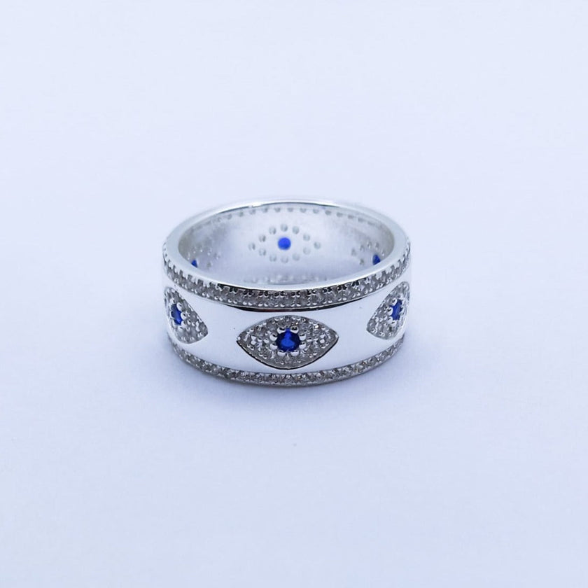 #AD136 - Anillo/Argolla De Ojo Turco - C14/5.4