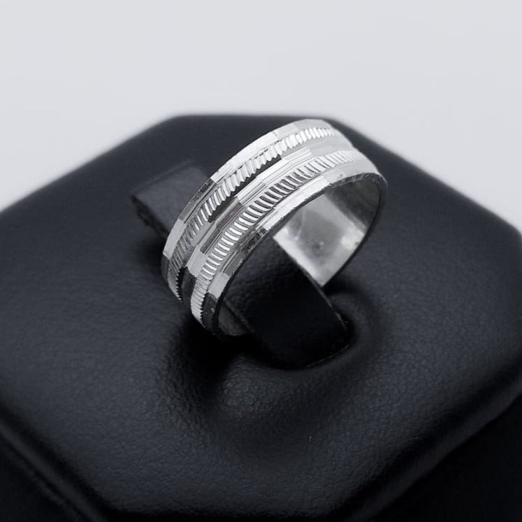 #AG119 - Argolla Diamantada - 6 mm - A09/3.3