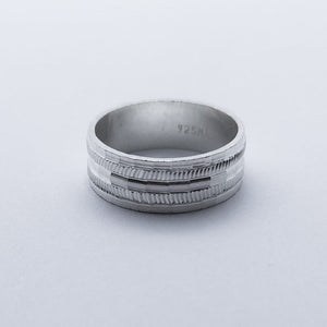 #AG119 - Argolla Diamantada - 6 mm - A09/3.3