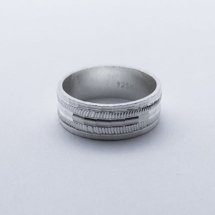 #AG119 - Argolla Diamantada - 6 mm - A09/3.3