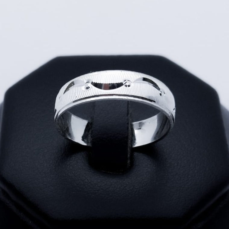 #AG104 - Argolla Diamantada - 0.5cm - A09/5.0