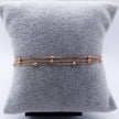 #PA228 - Pulsera Triple Con Bolitas De Plata - B18/3.1