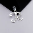 #D116 - Dije De Letra Con Zirconia De Plata - A10/1.2