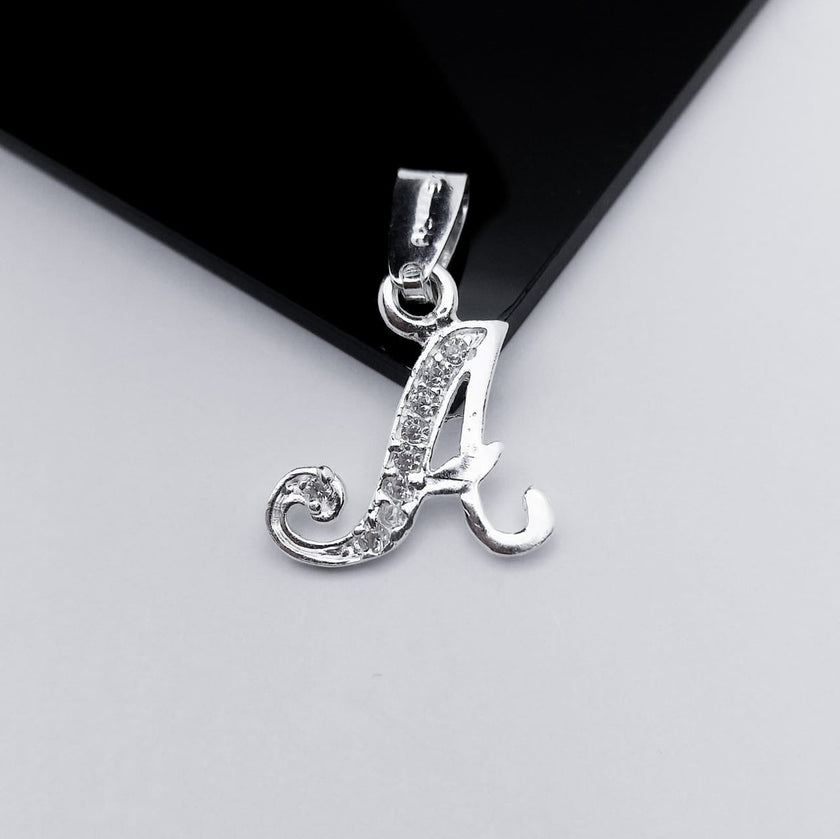#D116 - Dije De Letra Con Zirconia De Plata - A10/1.2