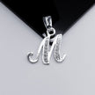 #D116 - Dije De Letra Con Zirconia De Plata - A10/1.2