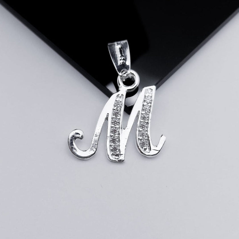 #D116 - Dije De Letra Con Zirconia De Plata - A10/1.2