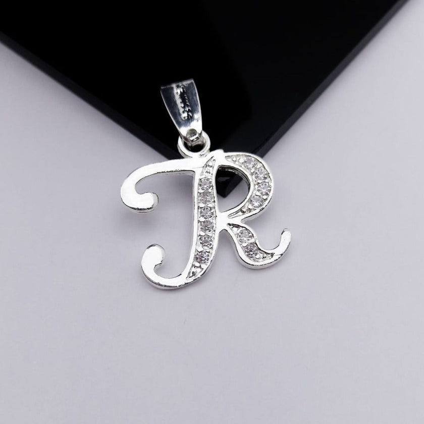#D116 - Dije De Letra Con Zirconia De Plata - A10/1.2