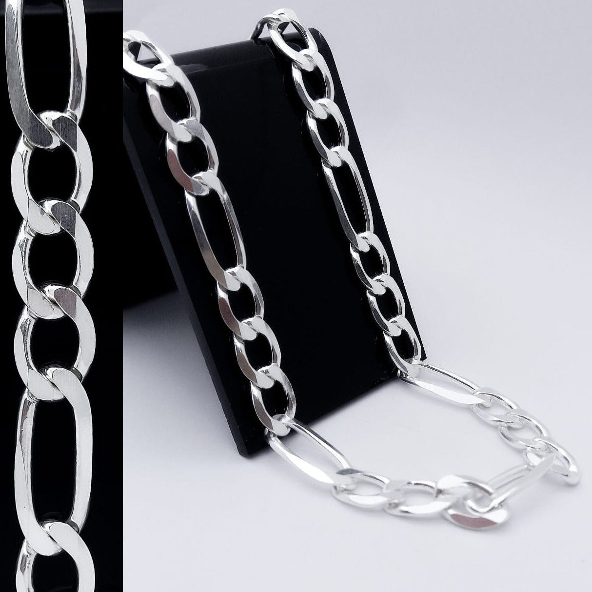 #CAD107 - Cadena Cartier De Plata - 200 - 8mm - A05-54.0