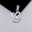 #D116 - Dije De Letra Con Zirconia De Plata - A10/1.2