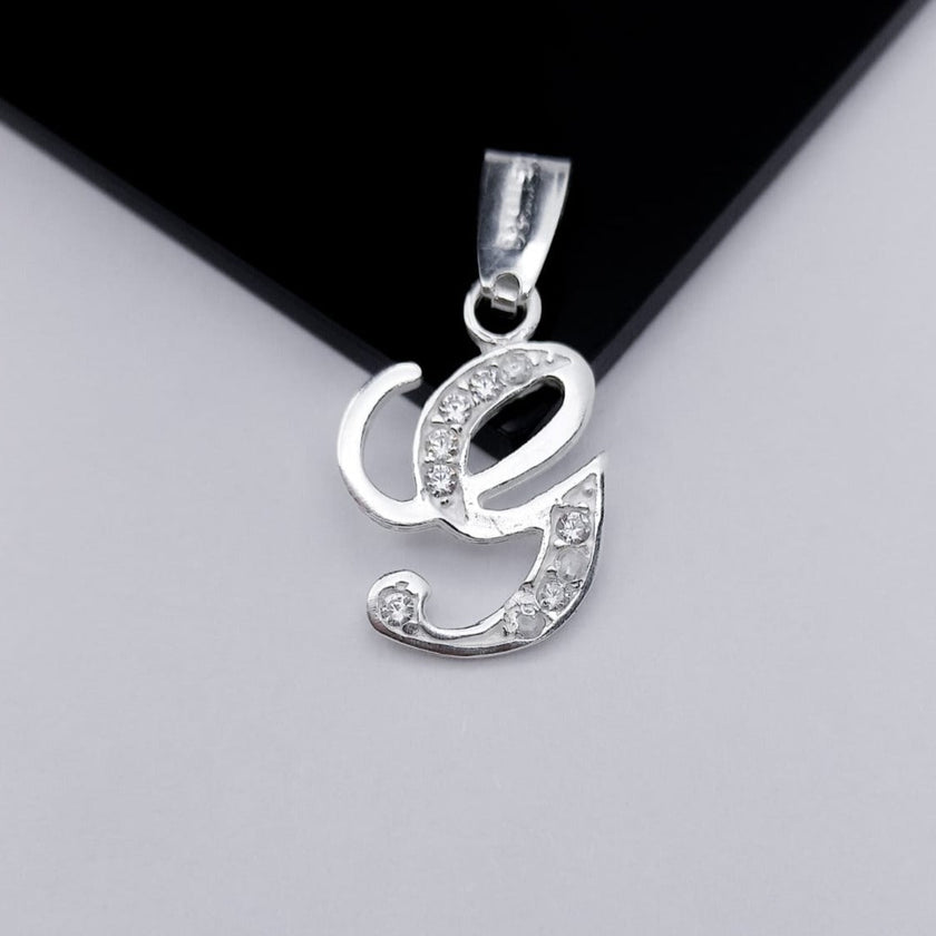 #D116 - Dije De Letra Con Zirconia De Plata - A10/1.2