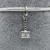 #PAN255 - Charm De Martillo De Thor Plata - B11/3.8