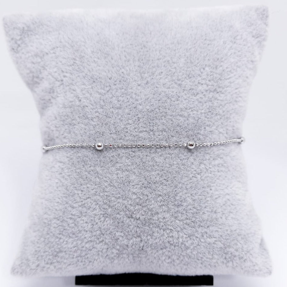 #PA231 - Pulsera/Tobillera De Bolitas - C25/1.5